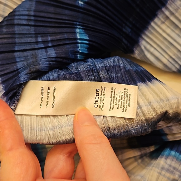 Chico's collection long sleeve top women's size 0 - Picture 5 of 6